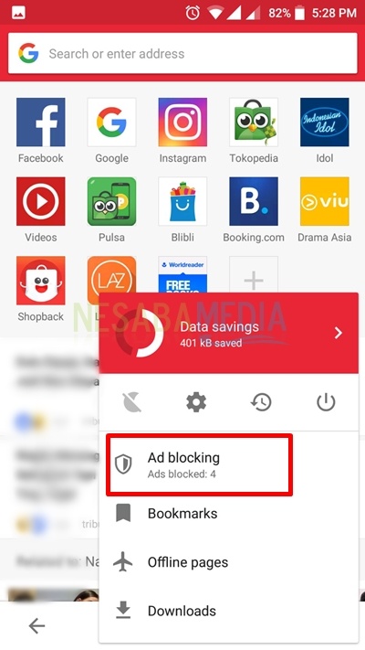 set ad blocking disabled