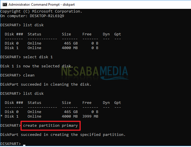 cara memformat flashdisk