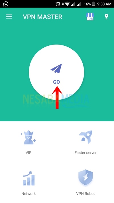 click go to connect server