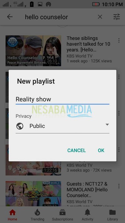 Playlist di Youtube adalah kumpulan video yang disusun sesuai keinginan pemiliknya Bagaimana Cara Membuat Playlist di Youtube Melalui Android? Yuk Simak Penjelasannya