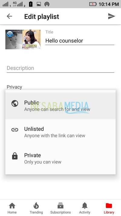 Playlist di Youtube adalah kumpulan video yang disusun sesuai keinginan pemiliknya Bagaimana Cara Membuat Playlist di Youtube Melalui Android? Yuk Simak Penjelasannya