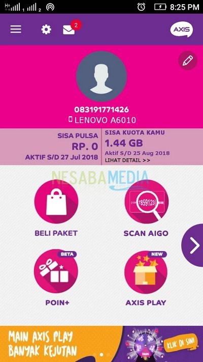 29+ Pulsa Axis Hilang Sendiri Gif