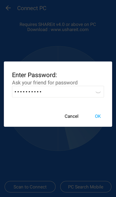 8 - isi password