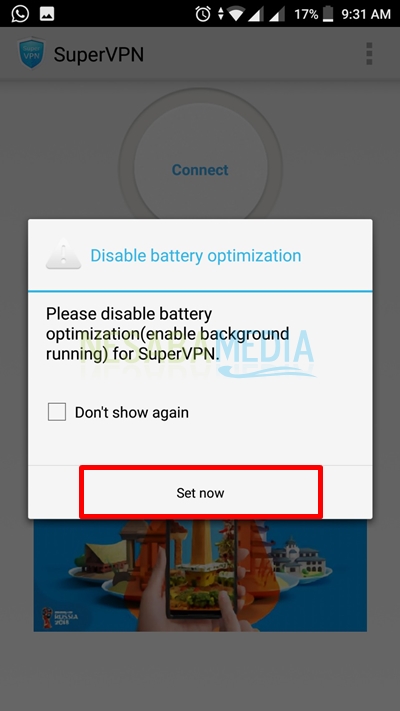 cara menggunakan vpn di android