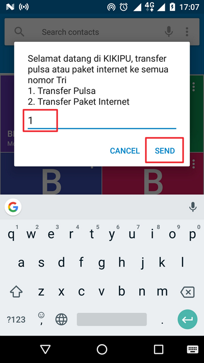 cara transfer pulsa 3 tri