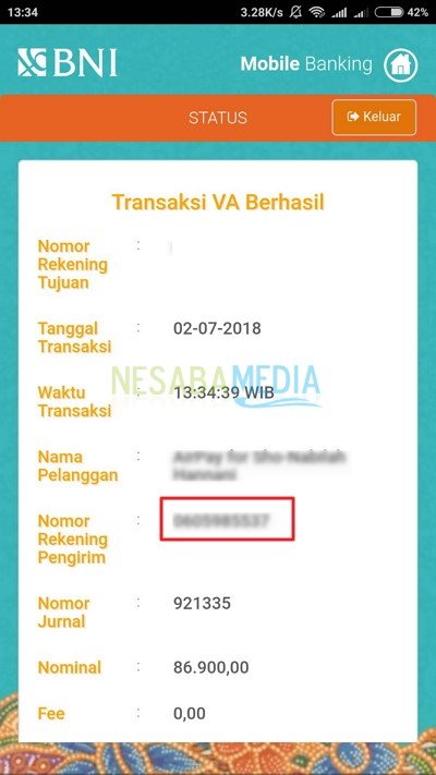 4 Cara Cek Nomor Rekening Bni Sendiri Dengan Mudah Cepat