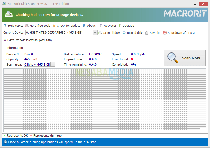 cara memperbaiki hardisk bad sector tanpa menghilangkan data