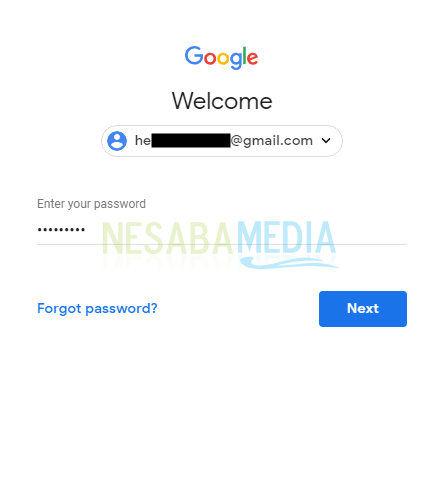 3 - isi password