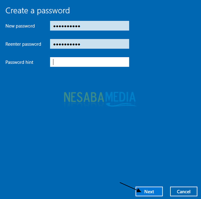 Buat Password Laptop
