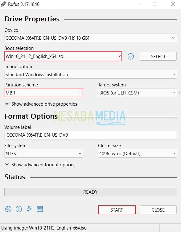 File ISO Terdeteksi