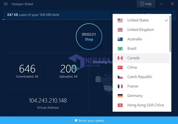 Download Hotspot Shield Terbaru