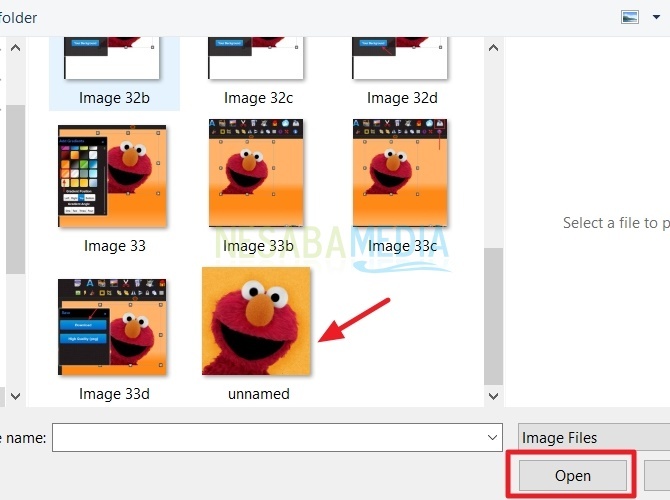 Select photos in a folder