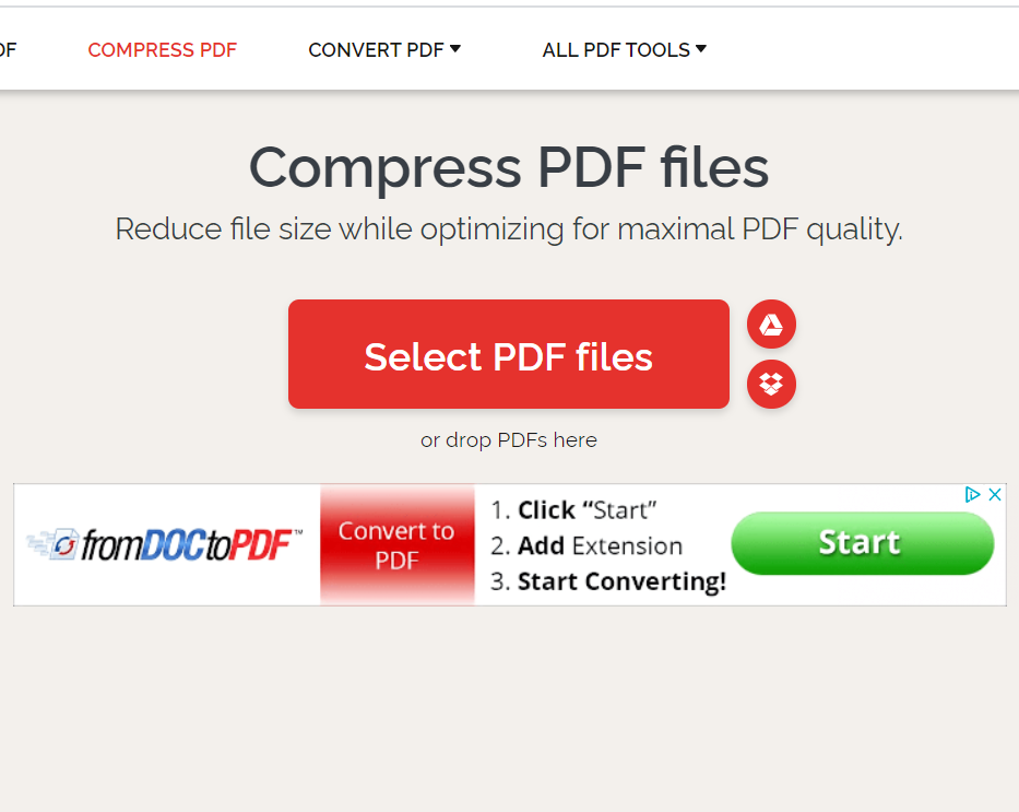 mengecilkan ukuran file PDF
