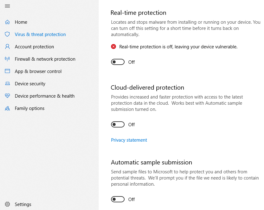 Cara Menonaktifkan Windows Defender di Windows 10 Permanen
