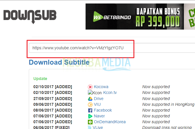 Cara Download Subtitle Youtube