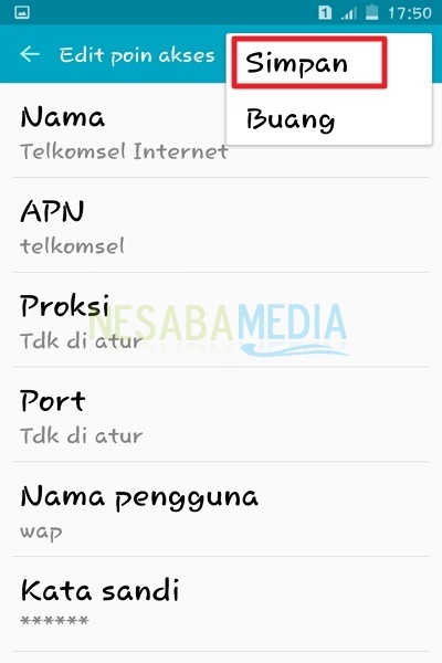 cara setting APN Telkomsel 3G dan 4G