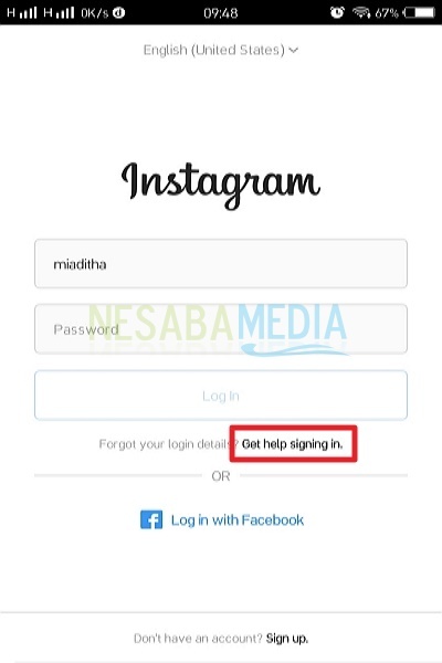 cara mengembalikan akun instagram yang lupa sandi