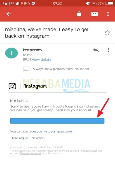 cara mengembalikan akun instagram untuk pemula