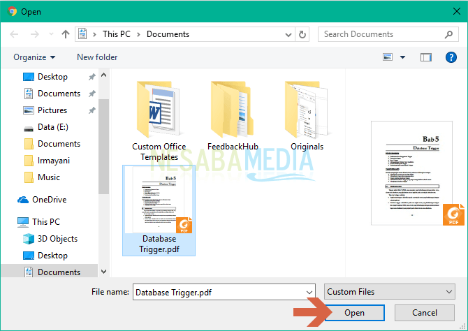 Pilih file PDF