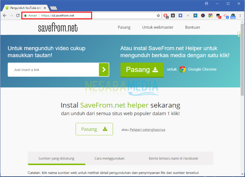 cara download video dari internet tanpa aplikasi