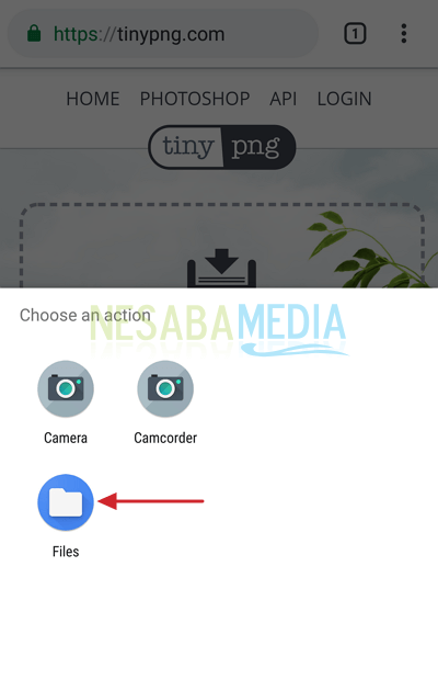 memperkecil ukuran foto di Android 3