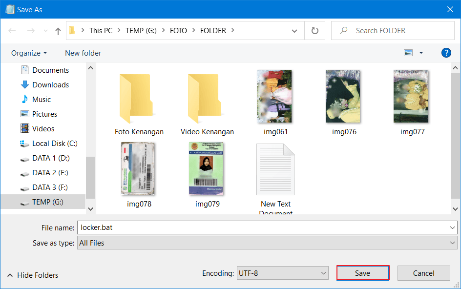 pilih All Files