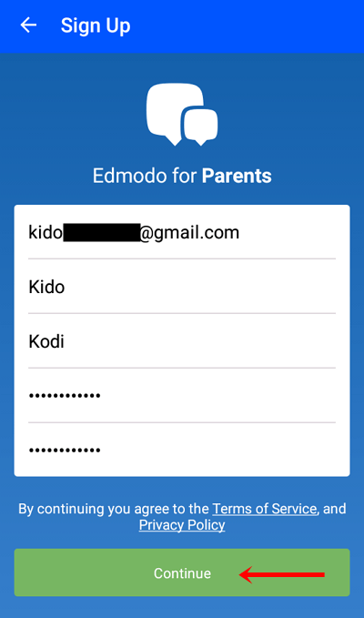 3 - Silakan isi email, nama depan, nama belakang, dan password