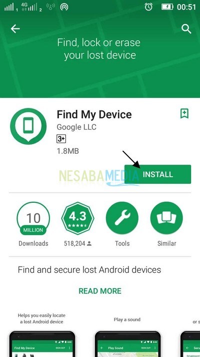 Install Find My Device