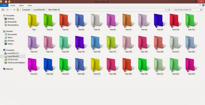 Cara Mengubah Warna Folder di Windows