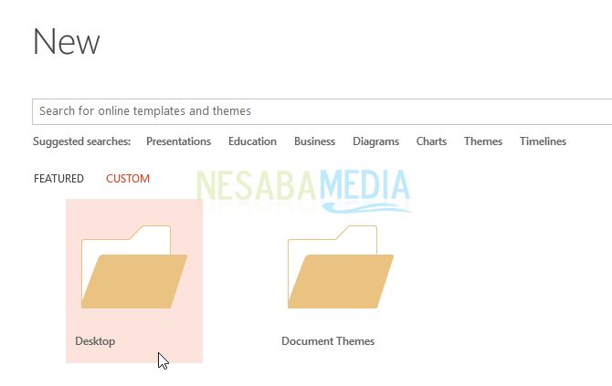 cara menambah template powerpoint