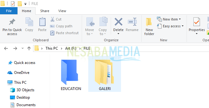 cara mengubah warna folder di Windows