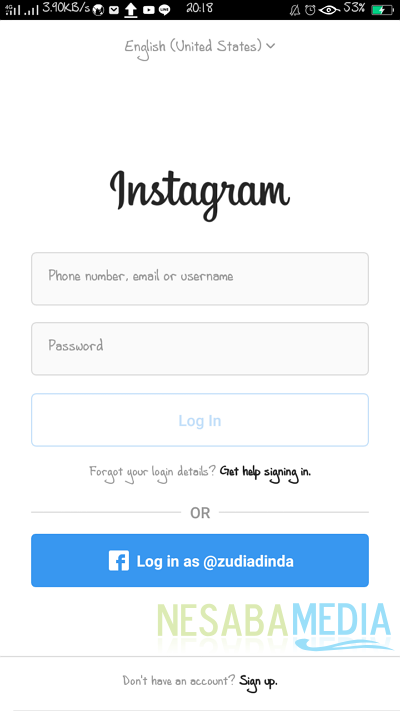 cara login dua atau lebih akun Instagram