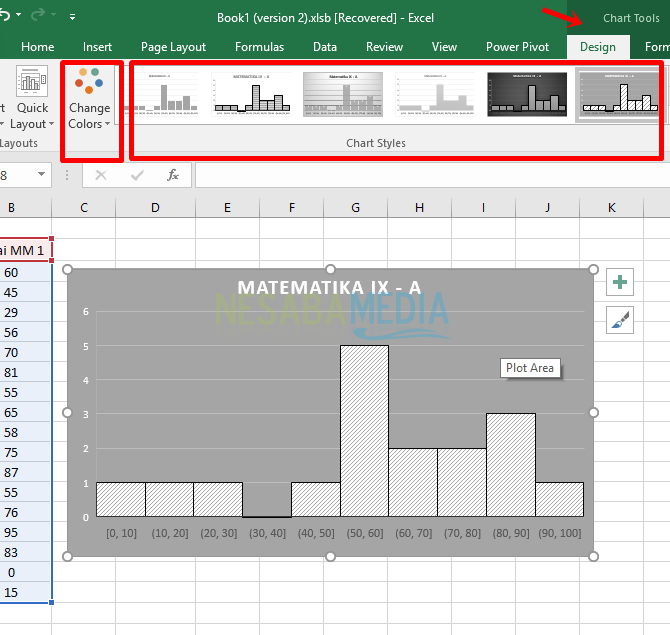  Cara Membuat Histogram di Excel