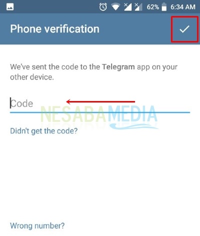 insert the code verification