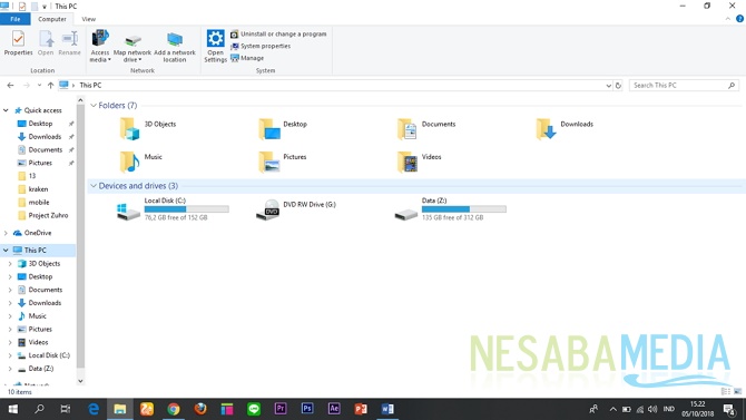 Cara Memindahkan Lokasi Folder Desktop di Windows 10