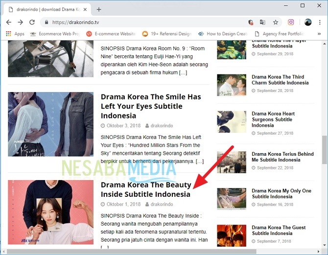 cara download drama korea lewat laptop 1