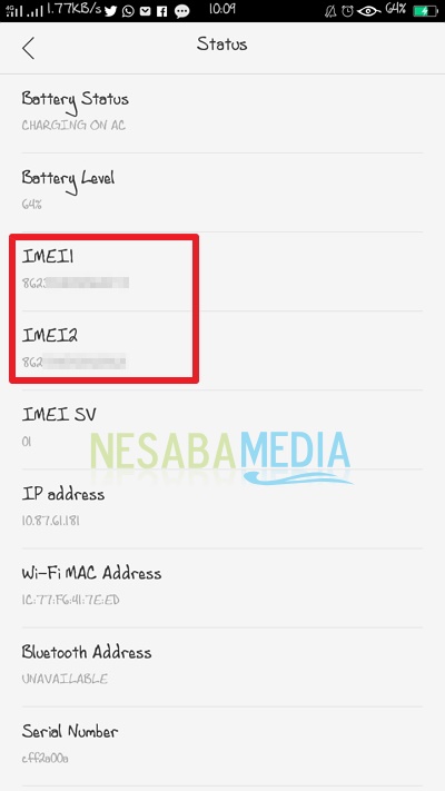 kode IMEI