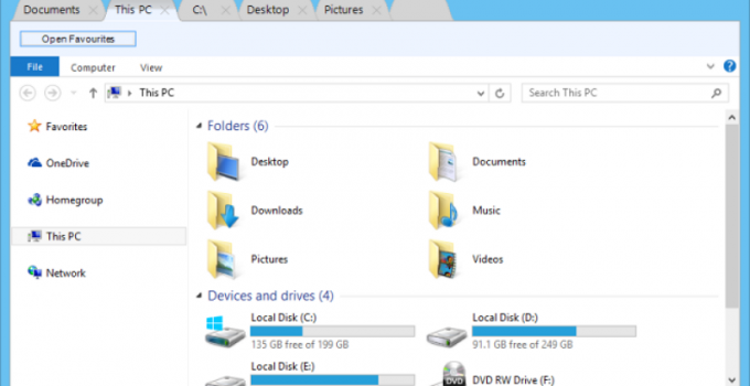 Begini Cara Menambahkan Tab di File Explorer Windows dengan Sangat Mudah