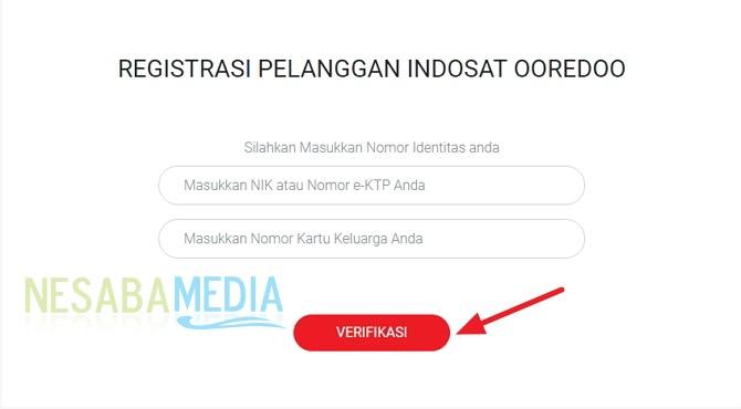 cara registrasi ulang kartu Indosat / IM3 lewat website