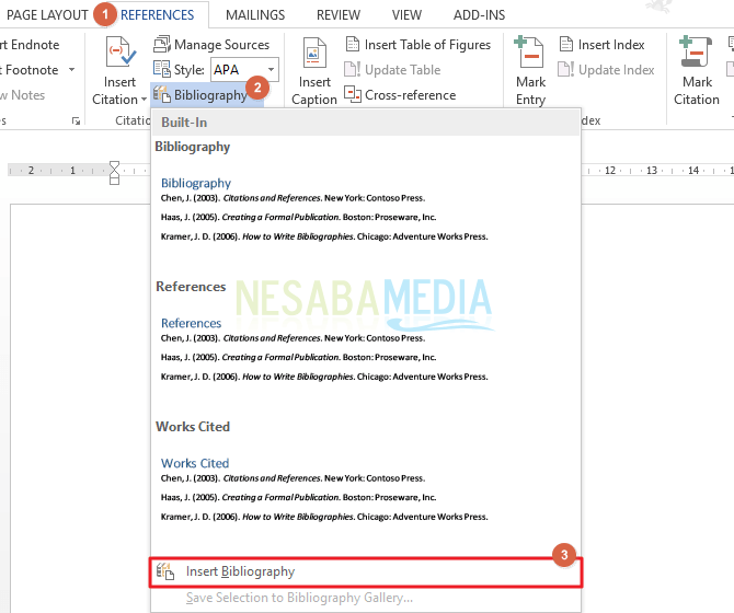 cara menulis daftar pustaka dari internet dan buku