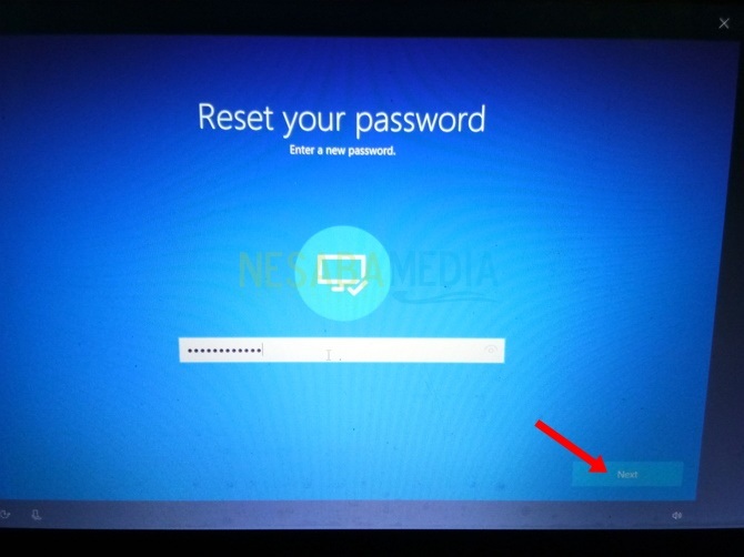 Masukkan password baru