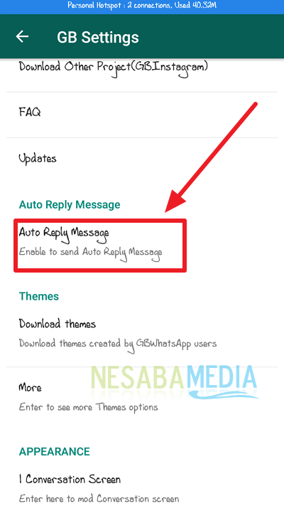 cara balas pesan WhatsApp otomatis di Android