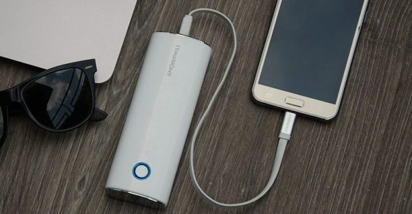 menggunakan powerbank