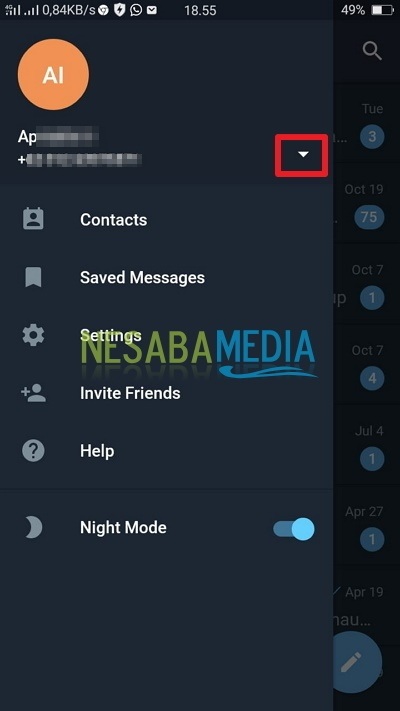  adalah salah satu aplikasi yang mempunyai banyak fitur menarik seperti Cara Login Dua atau Lebih Akun Telegram di 1 HP Android