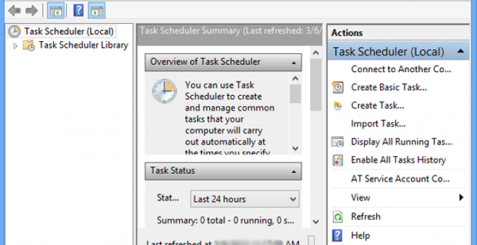 Cara Membuka Task Scheduler di Windows 10