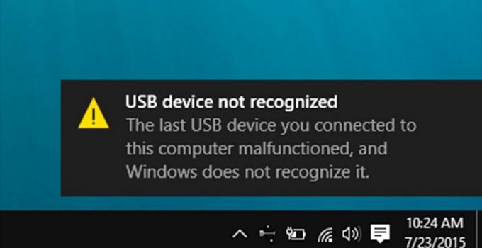 Cara Mengatasi USB Not Recognized