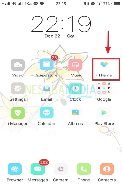 Cara Mengganti Tema di HP VIVO
