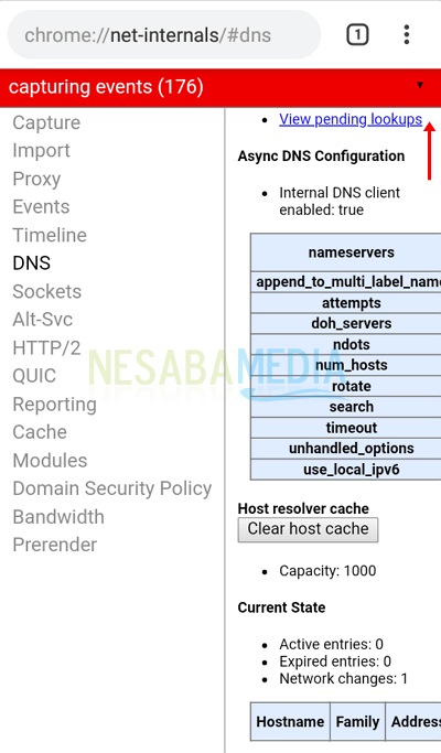 3 - cara membersihkan cache DNS di Android