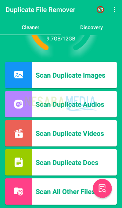 3 - pilih menu yang tersedia