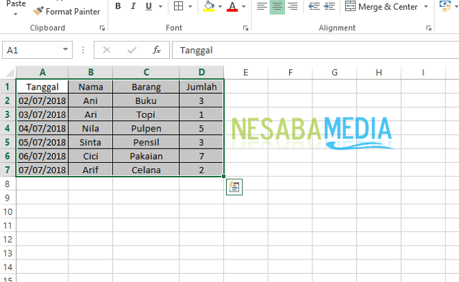 Cara Membuat Pivot Tabel di Microsoft Excel